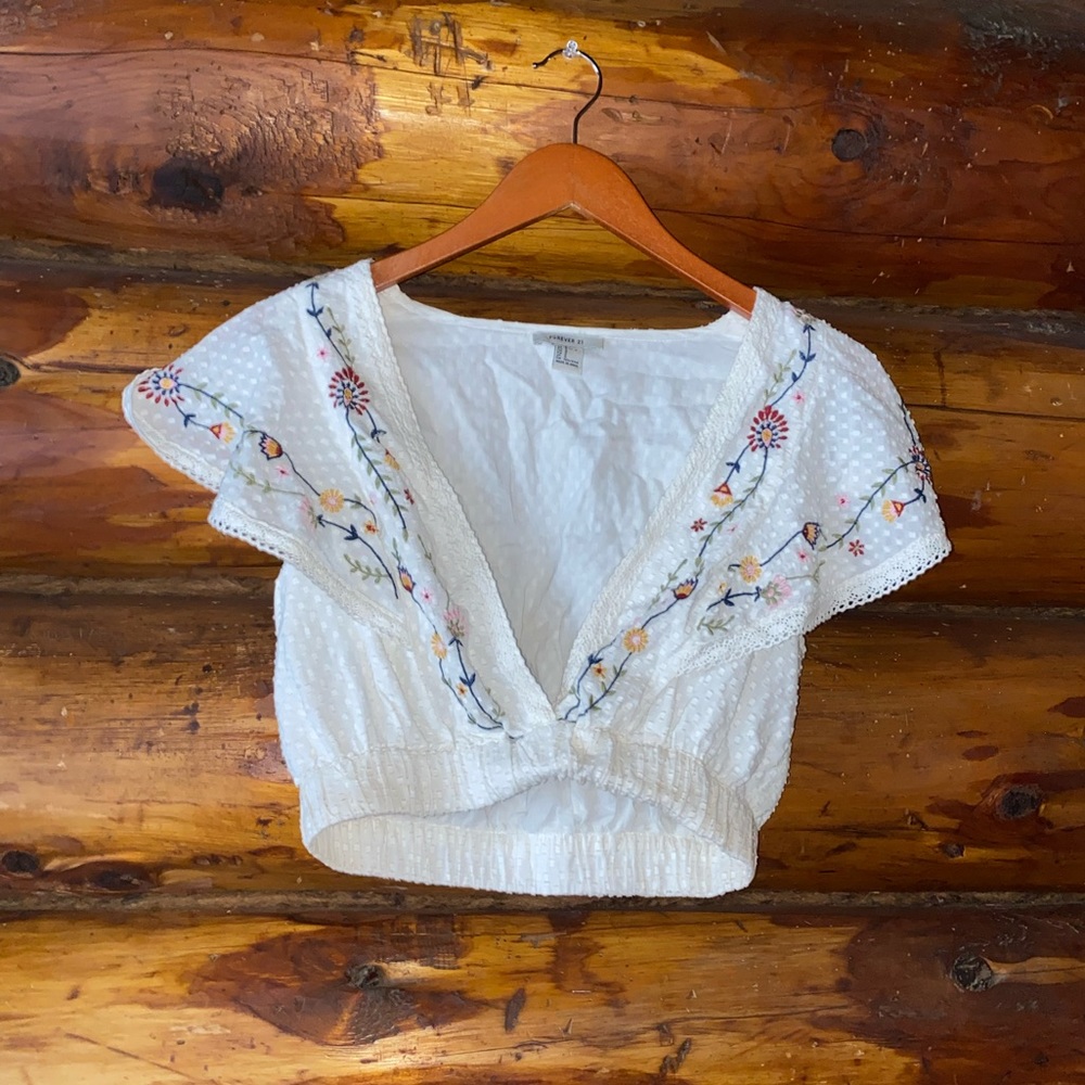 Floral Crop Top